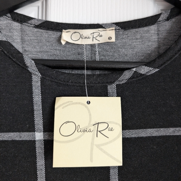 NWT Olivia Rae Plaid Dress - Picture 3 of 3